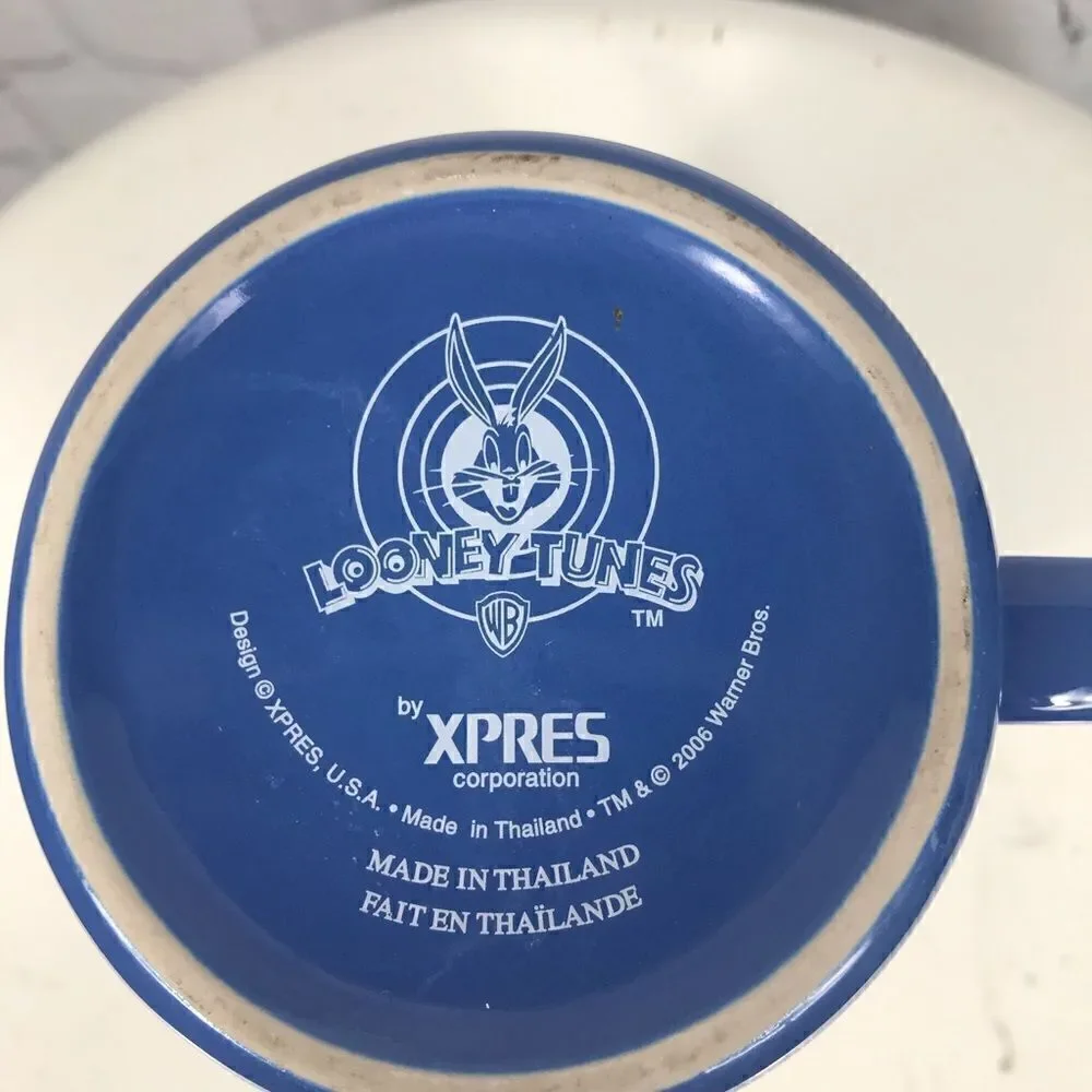 The Taz 3D cup and Basketball theme plate EUC